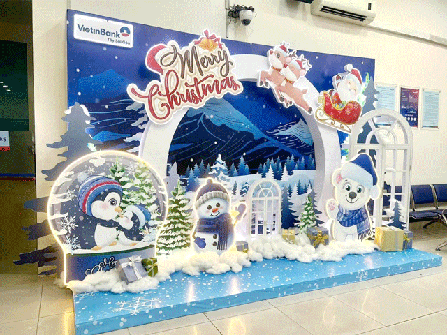 Trang Trí Noel Văn Phòng